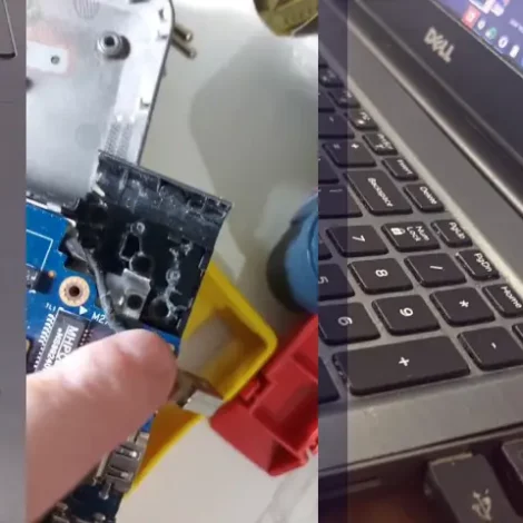 תיקון ציר למחשב נייד